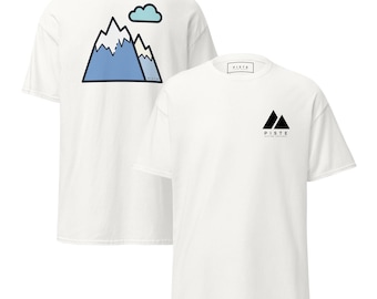 Men's Ski T-Shirt - PISTE Blue Mountains