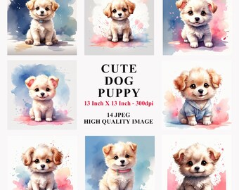 Cute Puppy Clipart