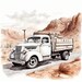 12 Old Classic Truck Clipart Truck Clipart Classic Truck - Etsy