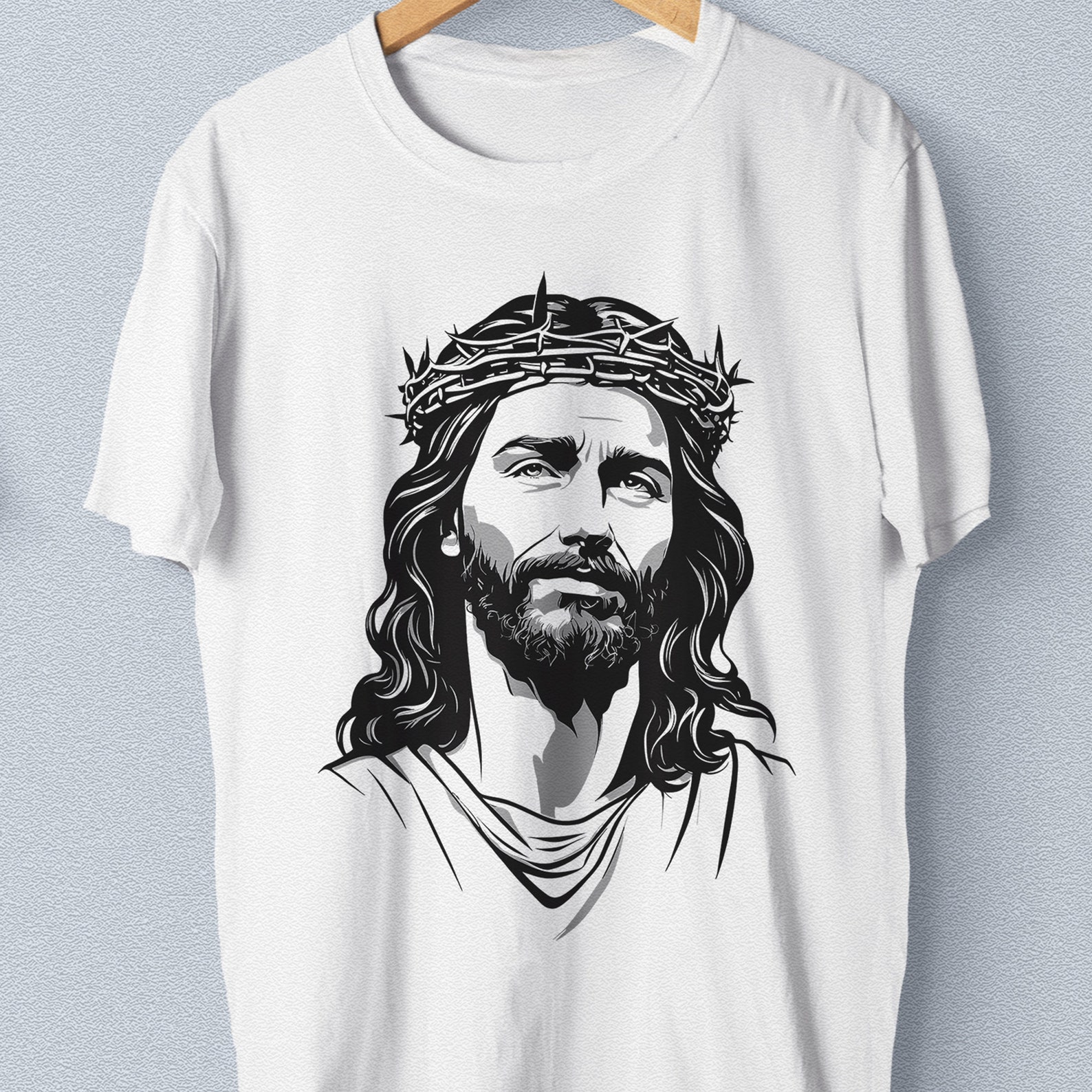 Jesus SVG, Jesus Face SVG, Jesus Cross Svg, Jesus Face Clipart, Jesus ...