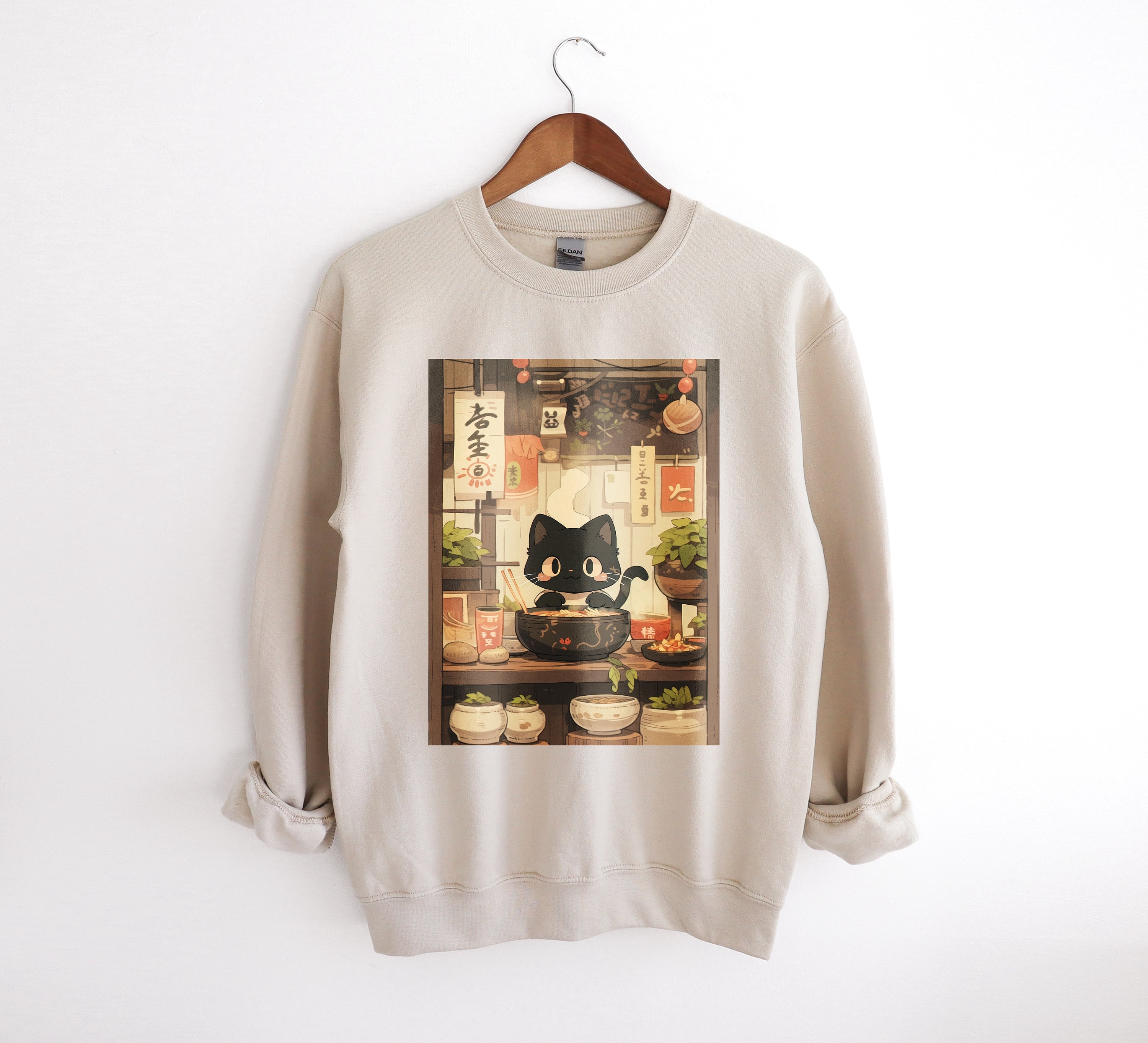 Japanese cat sweater hotsell