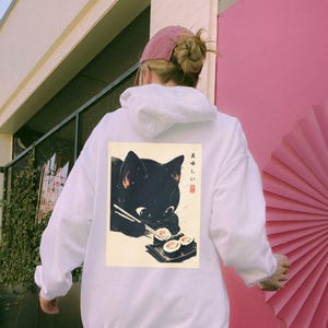 Cat Hoodie Etsy
