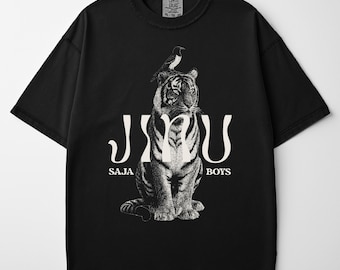 Jinu Shirt K-Pop Streetwear Saja Boys T Shirt Asian Streetstyle Demon Boyband T Shirt Unisex Comfort Colors Tee