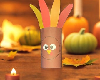 Artisanat de dinde de Thanksgiving/Dinde imprimable/Artisanat de dinde/Dinde d'âge préscolaire/Artisanat de dinde pour enfants/Artisanat de dinde pour les tout-petits/Artisanat de Thanksgiving