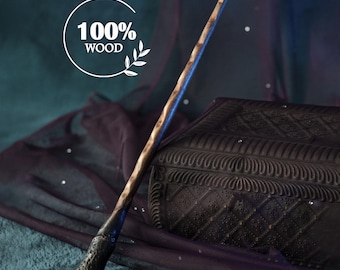 Ron Inspired Magic Wand, Handmade Beech Wood, Cosplay Prop