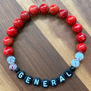 General / Cassian Beaded Bracelet, A Court of Mist and Fury Jewelry, Sarah J Maas Licensed