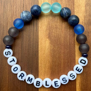 Stormblessed Bead Bracelet, Stormlight Archive Bracelet, Fantasy Book Gift, The Way of Kings Jewelry