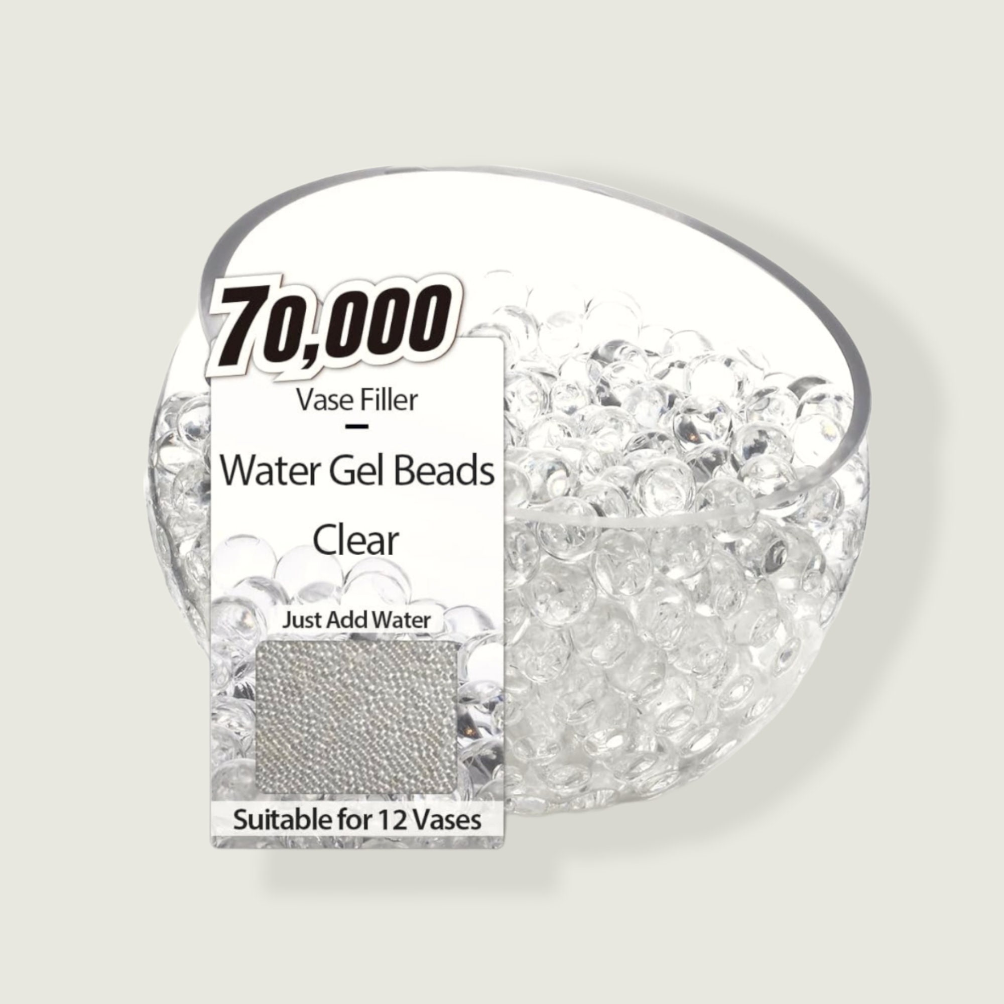 water beads - Vase Filler - bulk pkg. - makes 3 gallons - 30 color