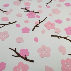 Kersenbloesemconfetti: 200 stuks, creatieve decoraties, feestartikelen, tafeldecoratie | Sakura | Japans | geisha | lente: