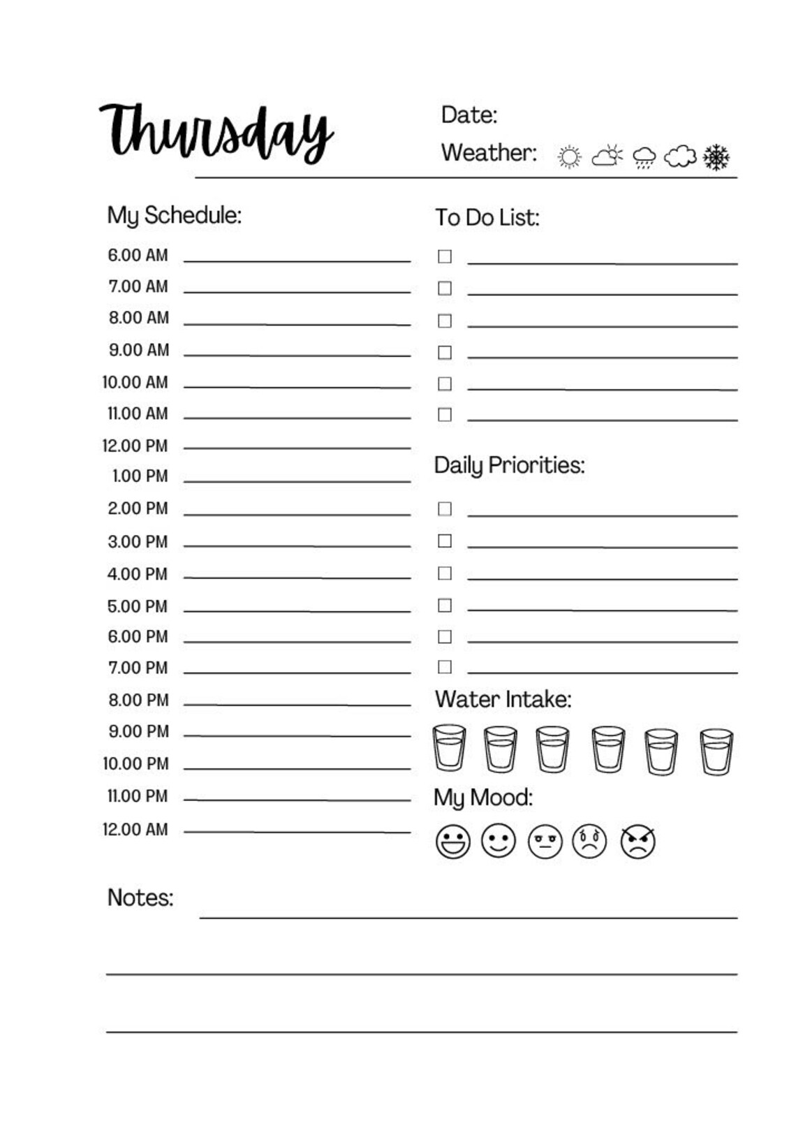 Adhd Planner for Adults Customizable Adhd Workbook With Adhd to Do