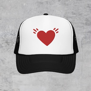 Aangepaste geborduurde retro truckerhoed van schuim, op Aviator Nation geïnspireerde pet, jurk om indruk te maken op je herfstoutfit, vintage vrijgezellenmuts dames