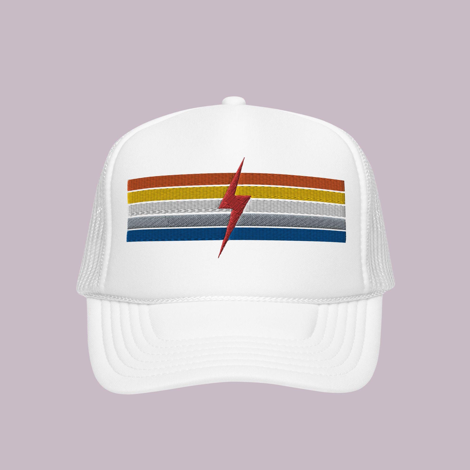 Custom Embroidered Retro Foam Trucker Hat, AV Aviator Nation 
