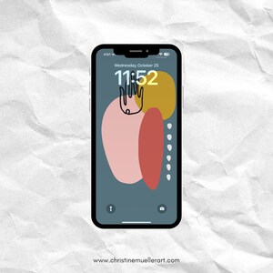 Colorful Abstract Art for iphone and android wallpaper, instant digital download, downloadable art, mobile download for iphone android