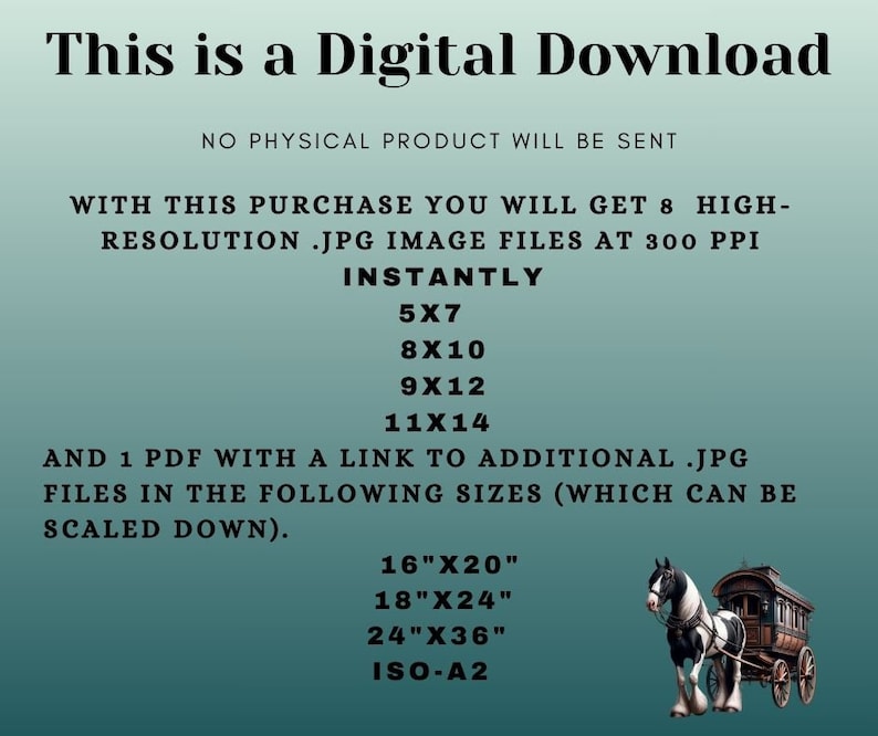 This is a digital download, no physical product will be sent.