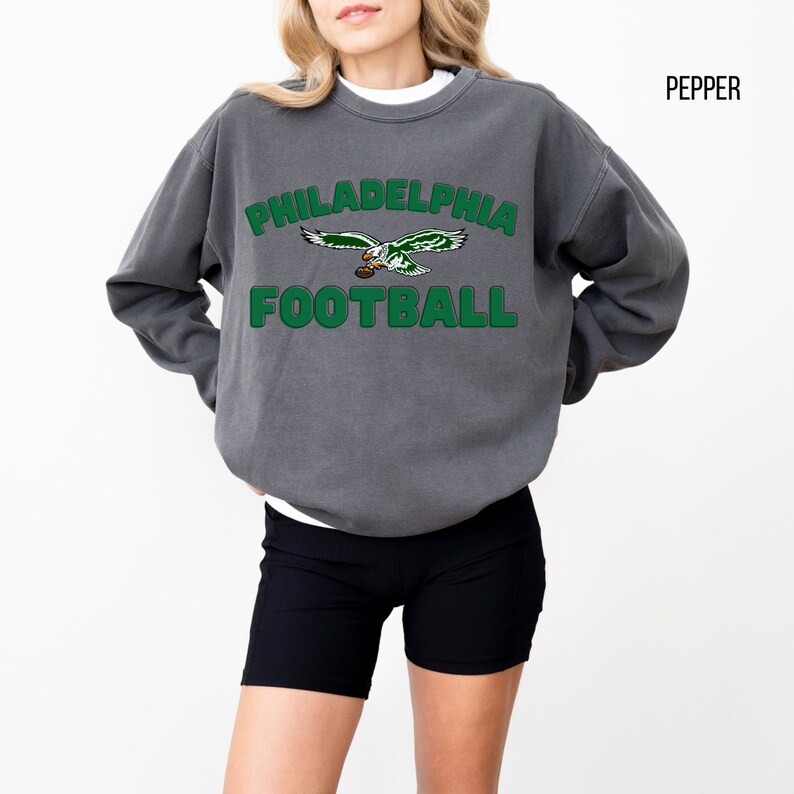 Philadelphia Football Sweatshirt, Eagles Pullover, Philadelphia ...