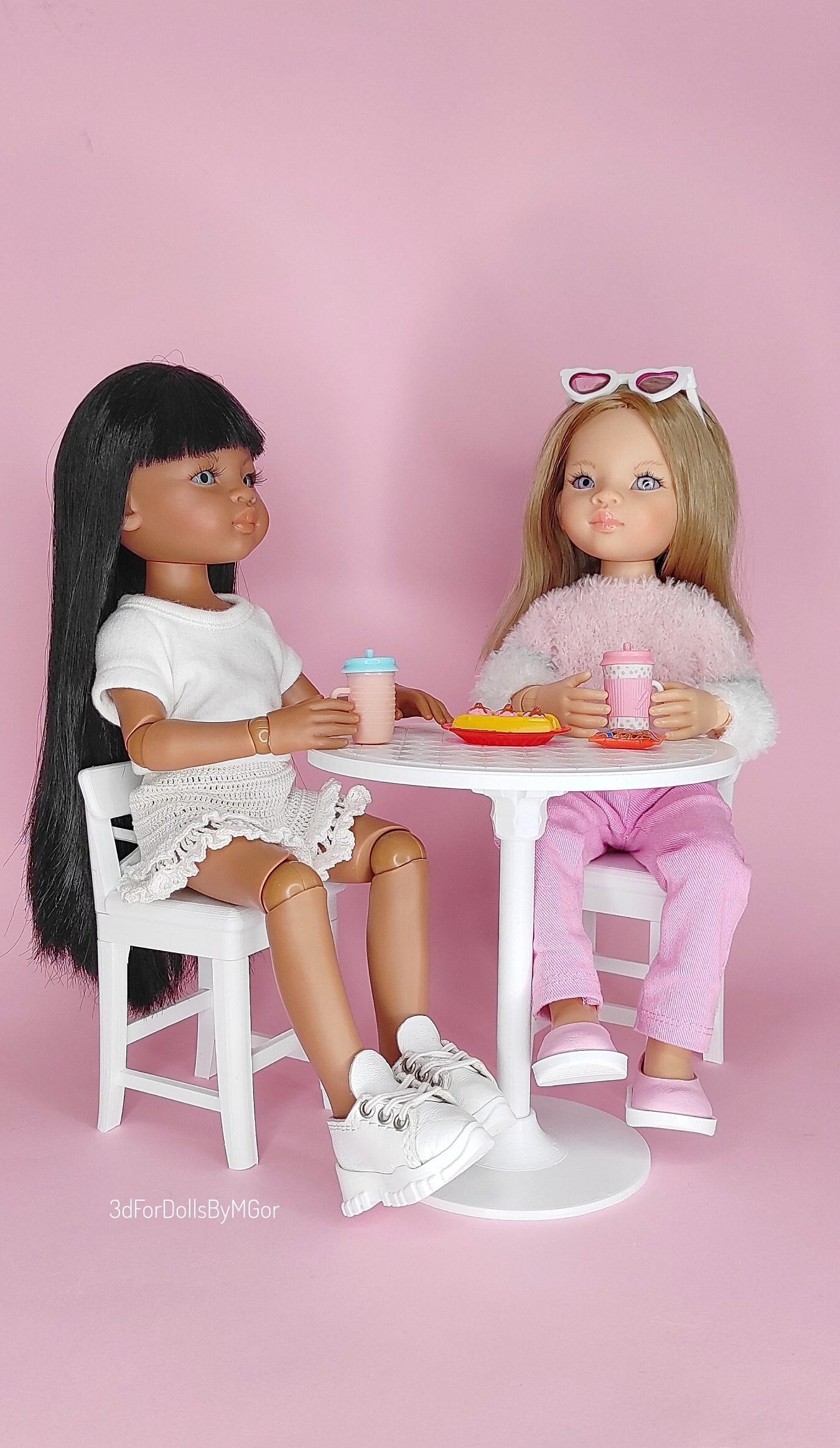 4 Inch Dollhouse Dolls Etsy