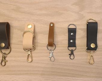 Personalized Leather Keychains