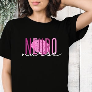 Neuro Nurse (pink) Unisex Cotton T-Shirt