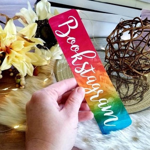 Handcrafted 2x8 Bookmark - Durable Laminated Design on Heavyweight Cardstock - Bookstagram