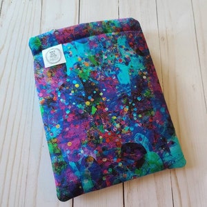 Padded Kindle Sleeve - Book and E-Reader/Tablet Sleeve - Protective Padded Cover - Color Pop