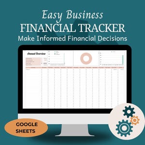 Small Business Bookkeeping Template: Easy Income and Expense Tracking, Tax Planning, Profit Calculation Spreadsheet