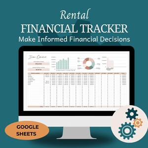 Landlord Rental Property Spreadsheet Template Google Sheets, Landlord Tracker, Income & Expense, Real Estate Spreadsheet, Realtor Management