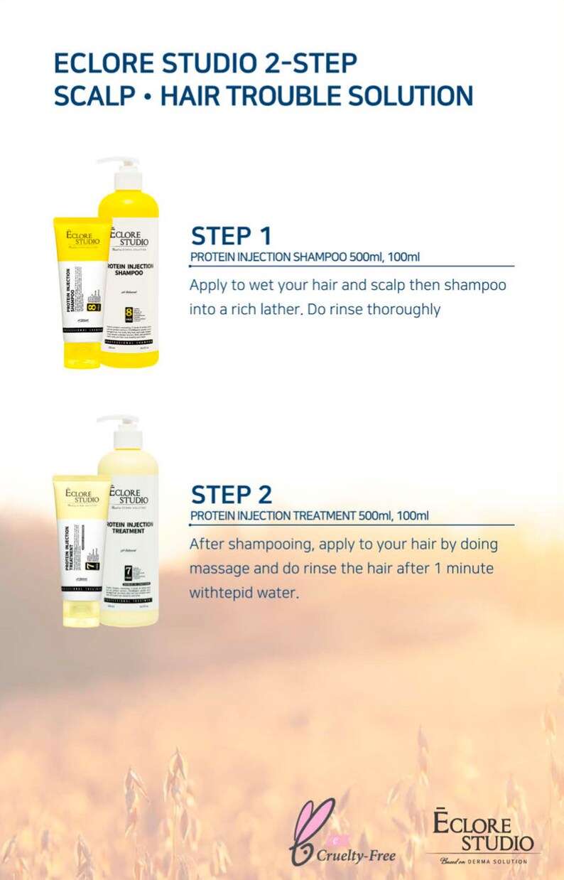 Eclore Studio: Nourish & Shine With Derma Solution Shampoo - Etsy