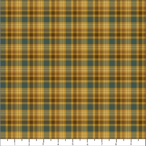 Cozy Plaid Green Fall In Love With Fall-22WI-FF02