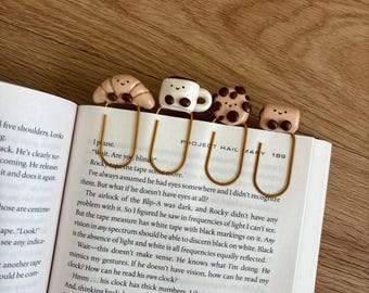 Jelly Cat Inspired Polymer Clay Bookmarks