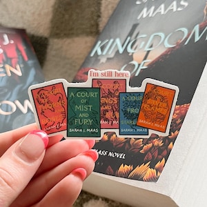 A Court of Thorns and Roses Book Series Sticker