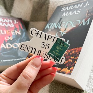 A Court of Thorns and Roses Sticker: Chapter 55 Enthusiast