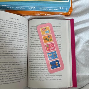 Aesthetic Emily Henry Bookmark | Cute Bookish Gift for Readers | Summer Bookmark | Cottagecore Bookmark for Book Lovers