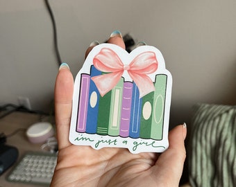 I’m Just a Girl Book Sticker