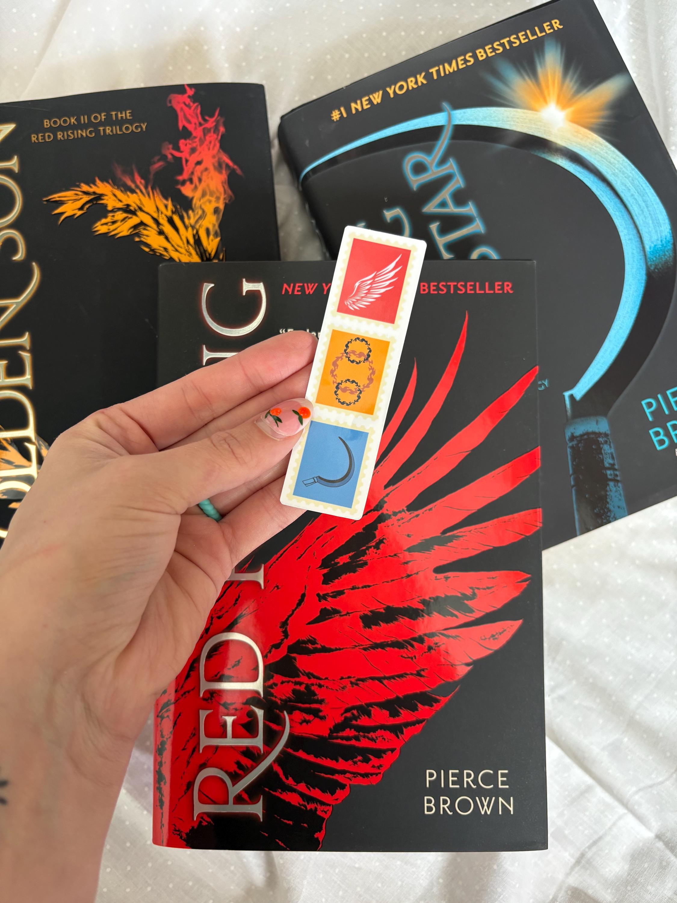 Red R Rising Sticker Red Rising Sticker: Pierce Brown Book Lover Gift - Etsy