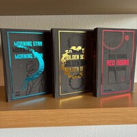 Red Rising Box Set Covers Red Rising Series by Pierce Brown – Clothbound Hardcover Sci-fi ...