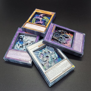 Op Yugioh geïnspireerde 3D-schaduwboxkaart