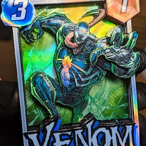 MarvelSNAP inspired 3D shadowbox card commission