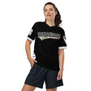 Recycled unisex sports jersey