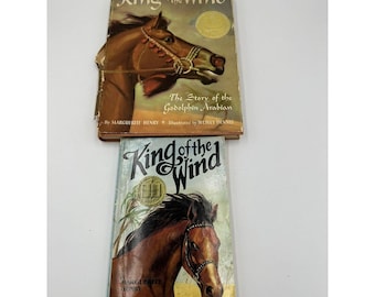 Vintage Books King Of The Wind Marguerite Henry 1962 Hardcover & 1948 Paperback Childrens Books Classic Books