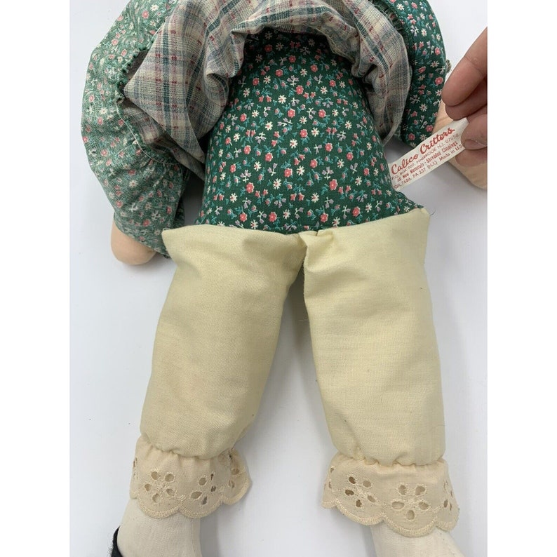 Vintage SUPER RARE 80s Calico Critters Cloth Rag Doll America's ...