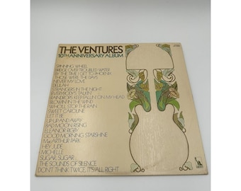 The Ventures – 10th Anniversary Album Vinyl Record LP Stereo Vintage Liberty Records