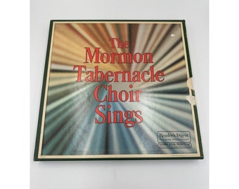 Readers Digest The Mormon Tabernacle Choir Sings 1973 5 Vinyl LP Box Set Vintage Religious Gospels Hymns