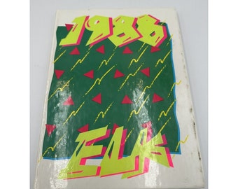 1988 "ELK" - Evant Texas High School, Jr & Elementary Yearbook - Evant, Texas