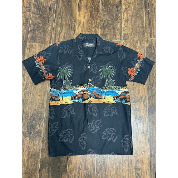 Favant Shirt Mens Small Button-Up Colorful Hawaii… - image 1
