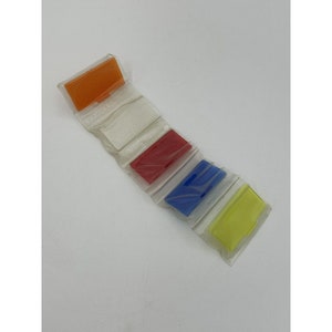 VTG Photography Popular Filters 5pc. 24mm Wide Angle Attachment Red Orange Yellow Blue w Sleeve