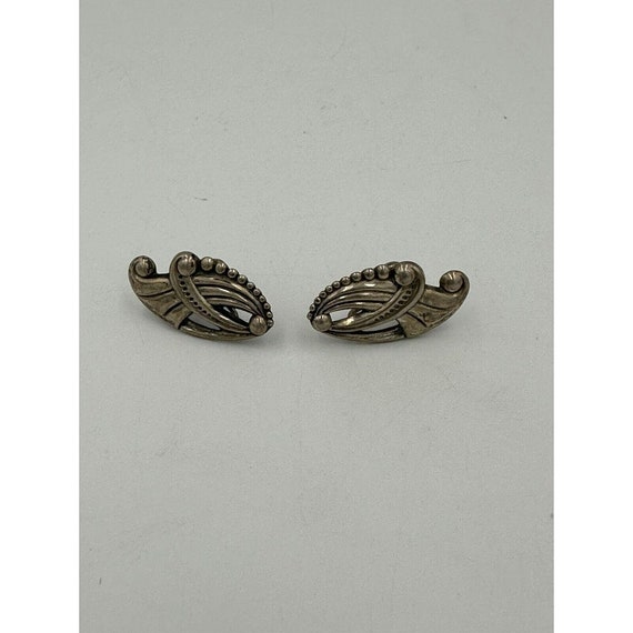 VTG Art Nouveau Danecraft Sterling Silver Screw B… - image 3