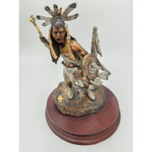 C.A. Pardell Legends Mixed Media Sculpture &quot;Stand of the Sash Wearer&quot; 110/2500