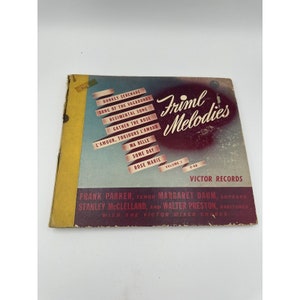 FRIML MELODIES Vol. 1, F. Parker/M. Daum, Victor records P-58 2 Vinyl LP 78s Vtg