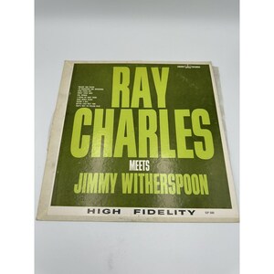 Vinyl LP / Ray Charles Meets Jimmy Witherspoon / Mono / Crown Records CLP-5303