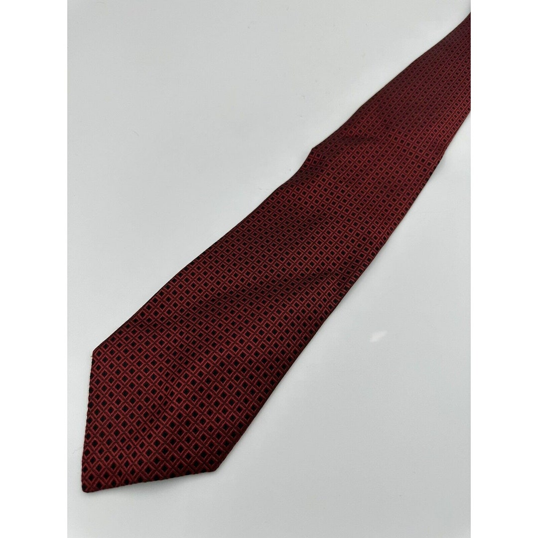 VTG Designer Ties Mens Silk Necktie Unknown Origin Handmade Etsy